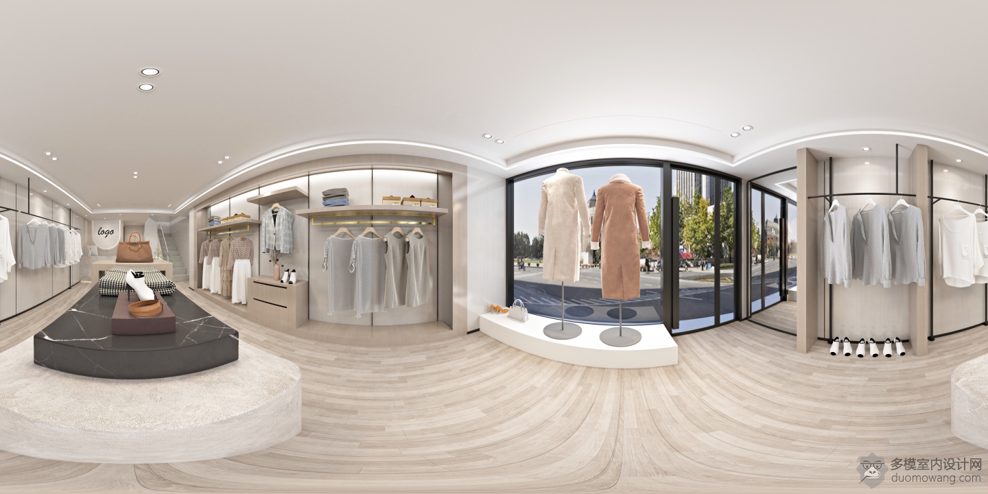 李工 服装店大图 全景