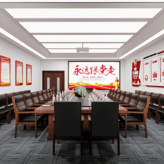 一楼小会议室单张