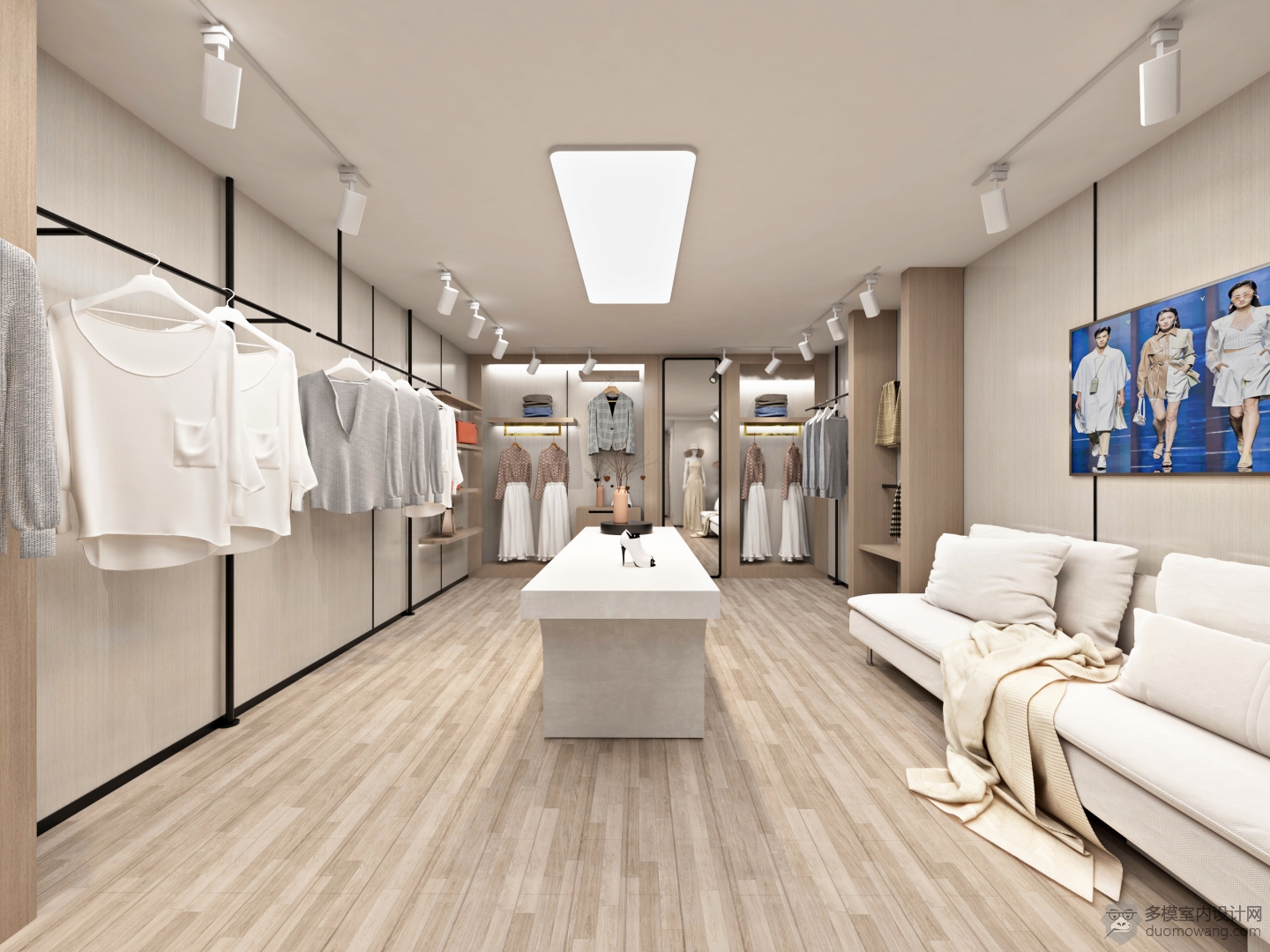 服装店 二楼单视角
