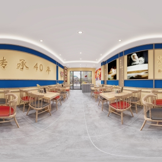 面馆全景