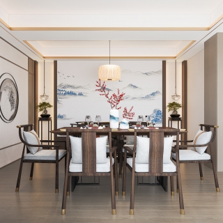 新中式员工餐厅