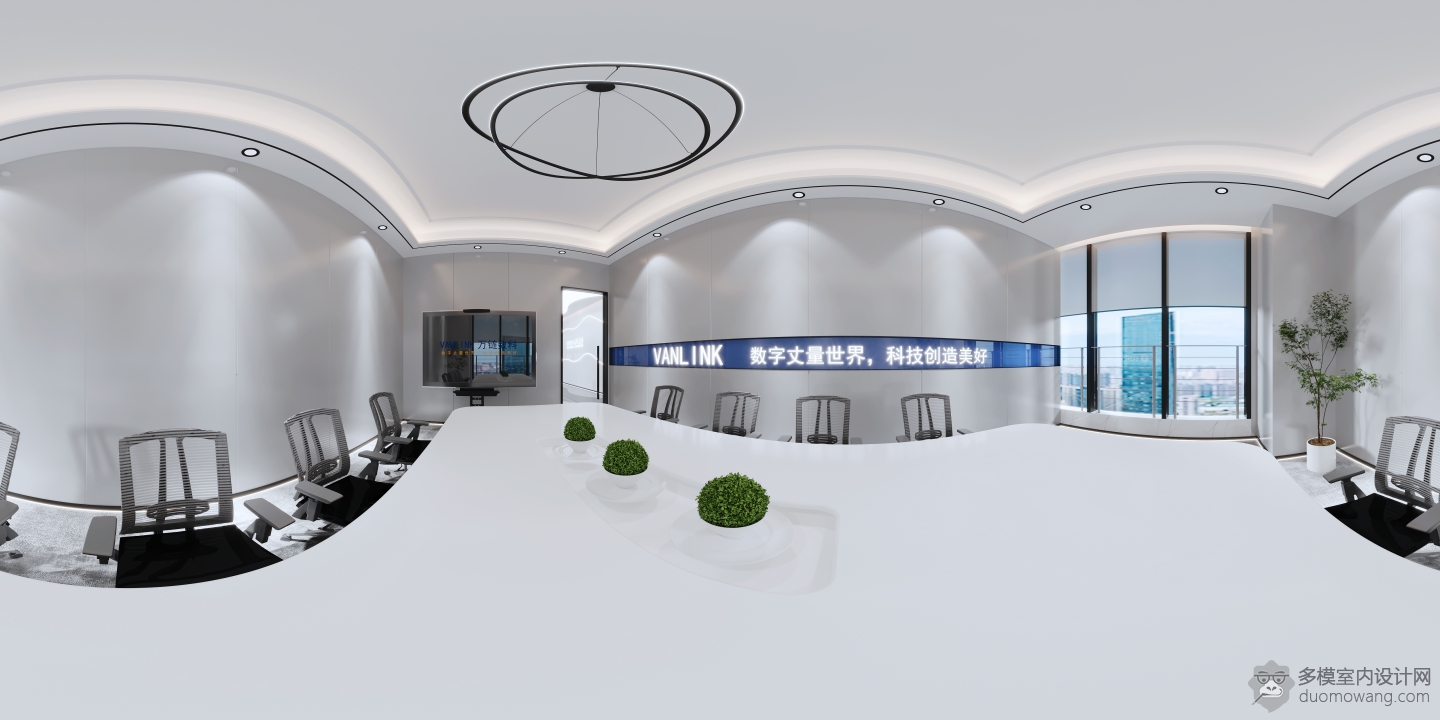 办公室出图_小会议室全景 拷贝
