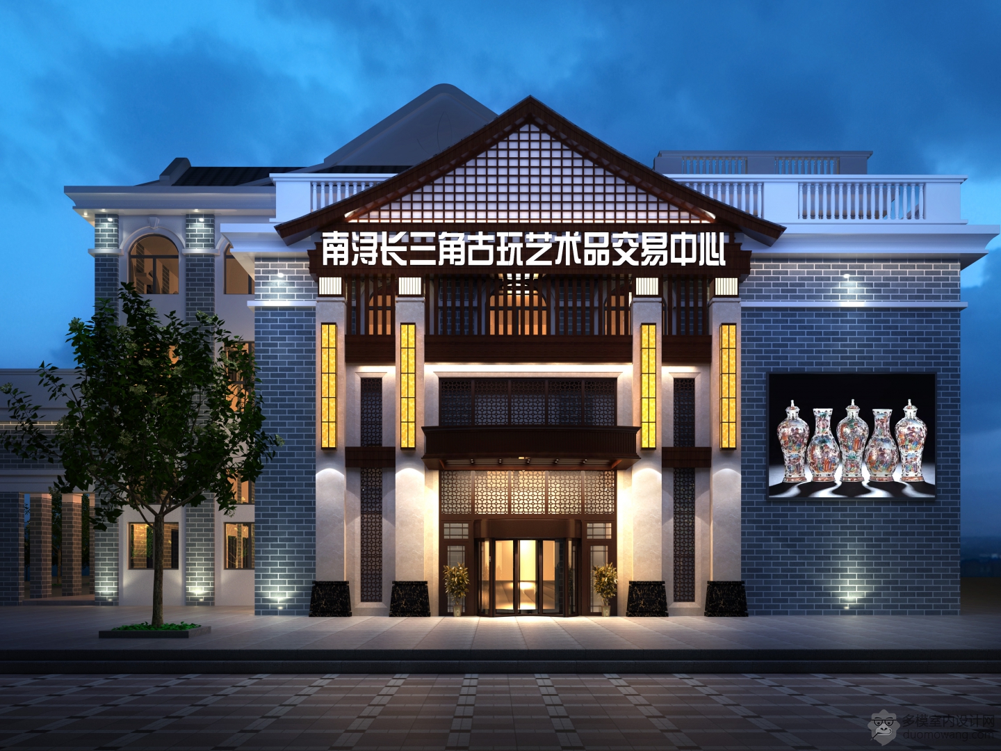南浔长三角古玩艺术品交易中心透视2