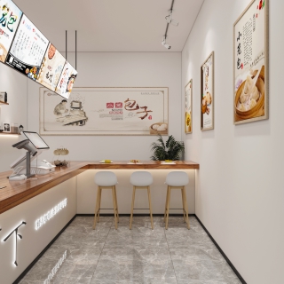 早餐店 室内