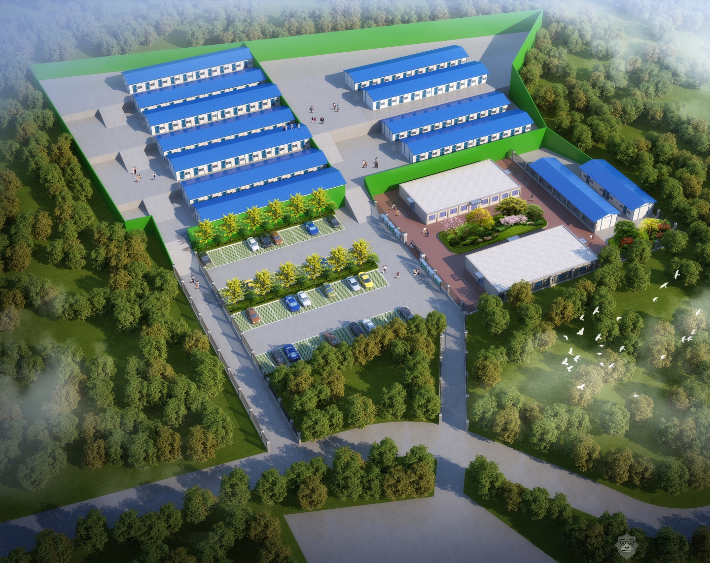014665-承德北500kV变电站新建工程临建平面布置图_Pro+ 副本