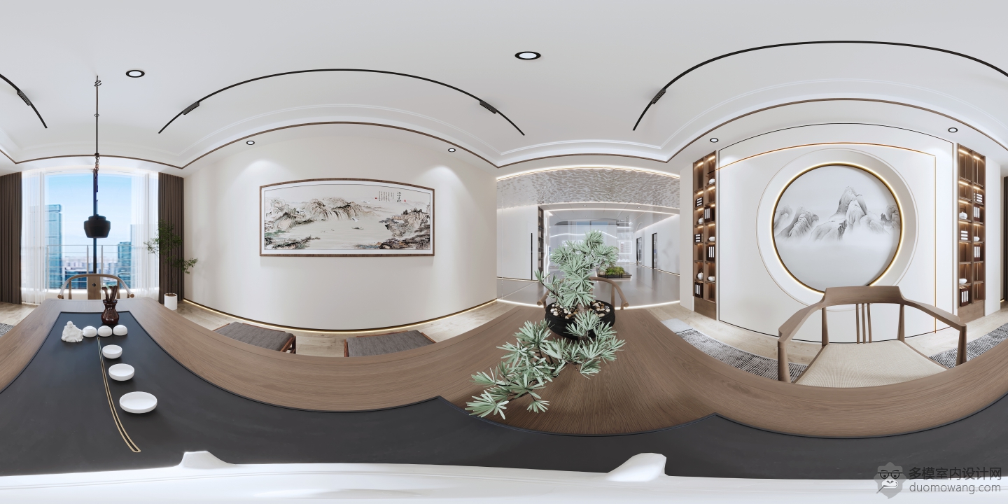 办公室加图出图_茶室2全景 拷贝
