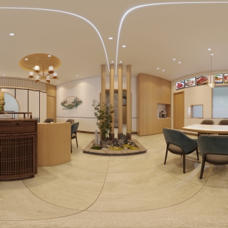 用餐区全景