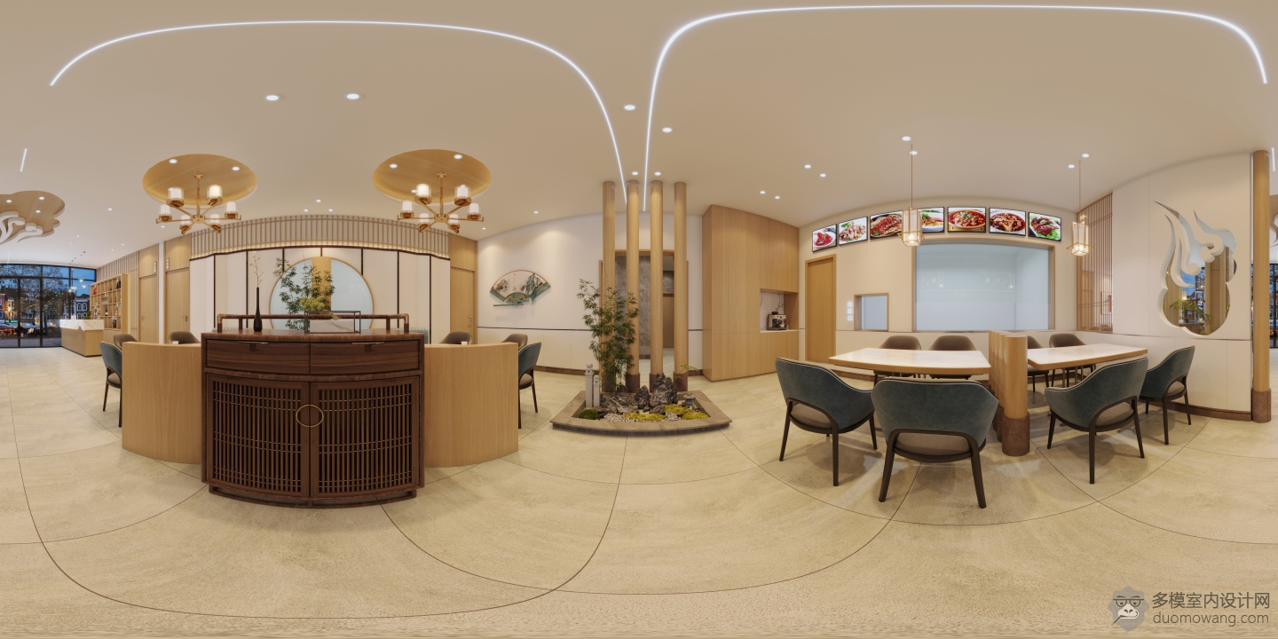用餐区全景