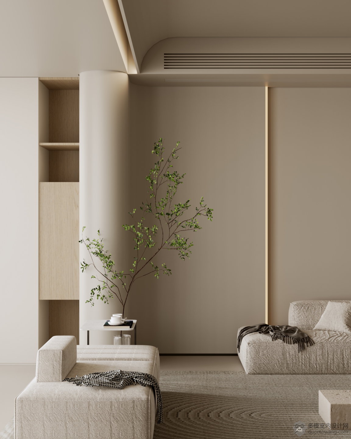 沙发背景墙1