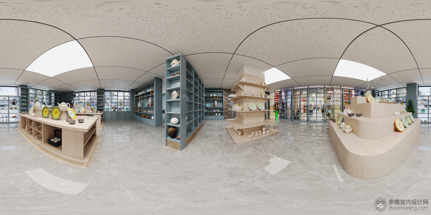 餐具店全景