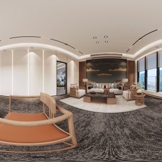 办公室加图出图_董事长办公室全景 拷贝