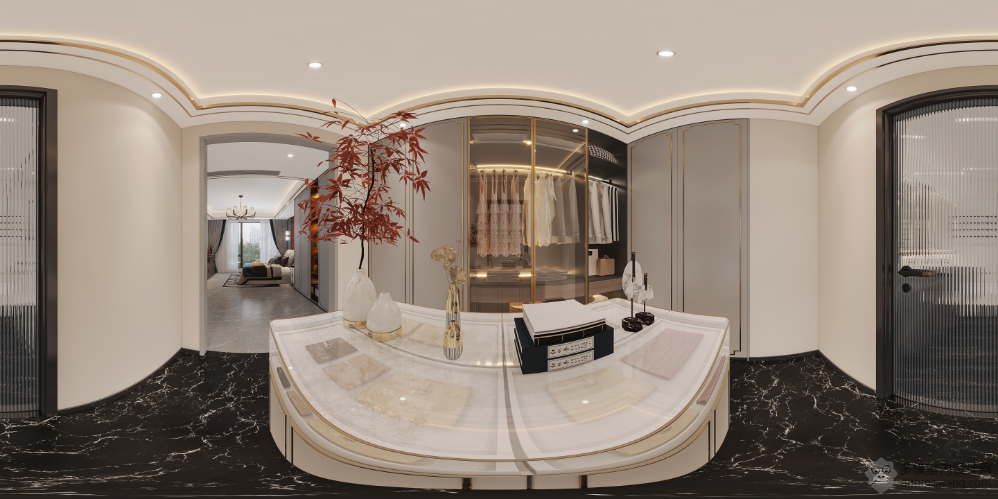 新中式衣帽间360