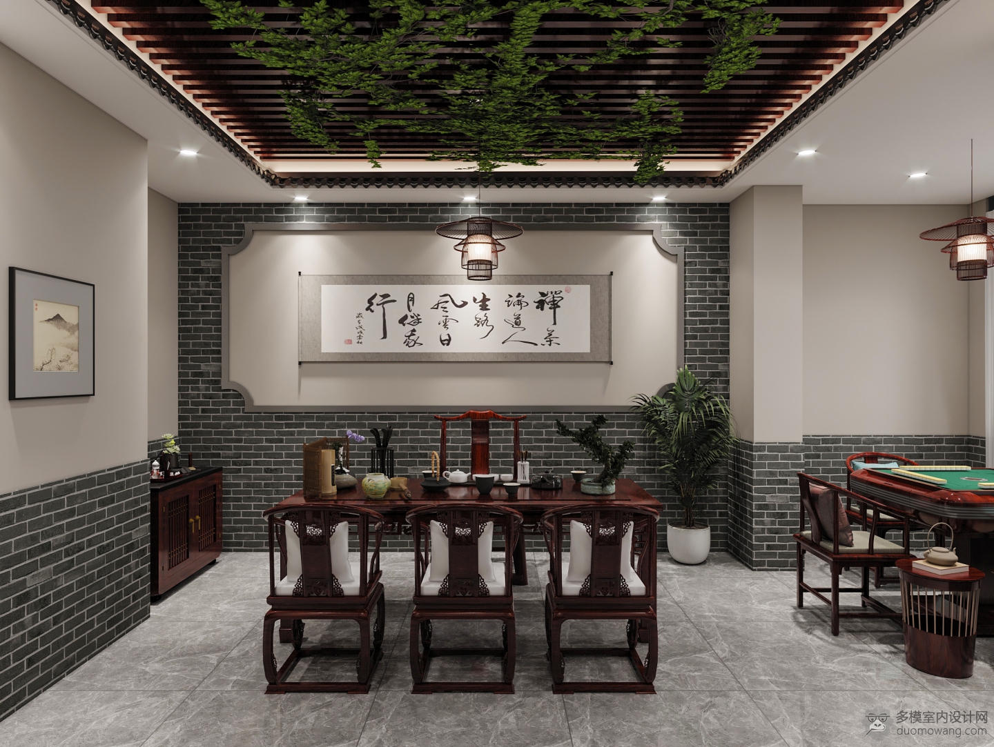 茶室麻将室 (2)
