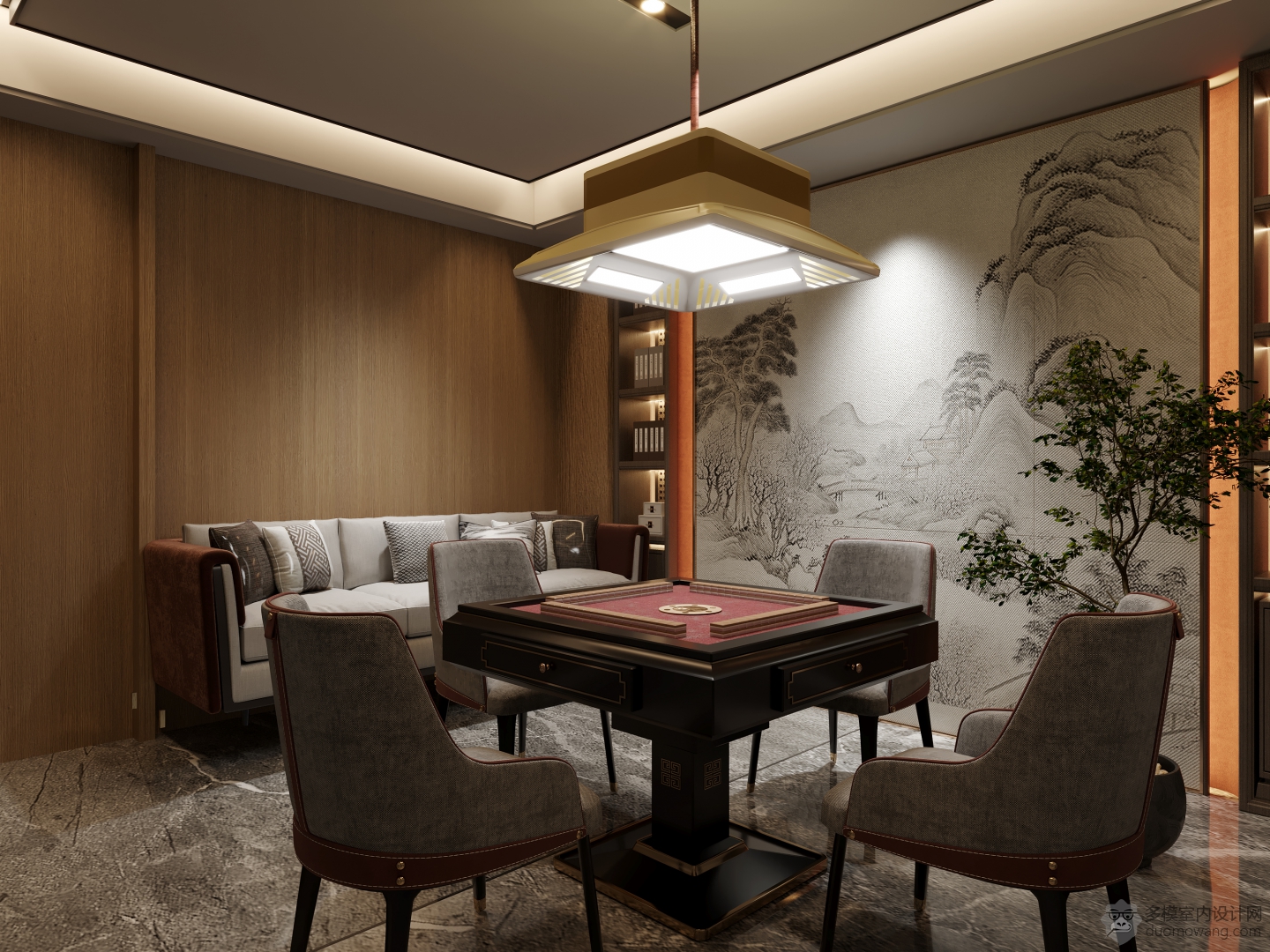 麻将室