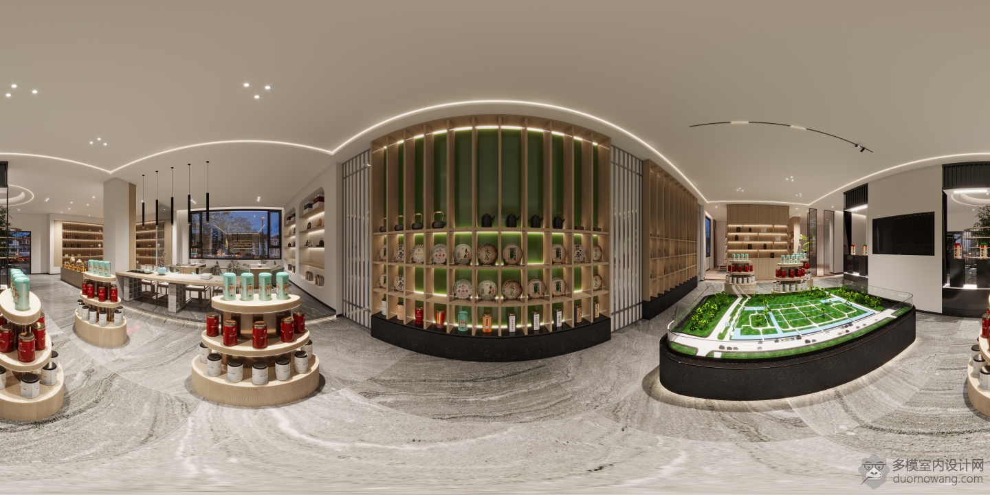 茶叶展示区