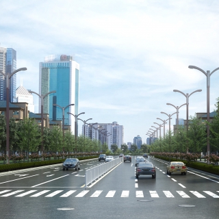 路灯透视4