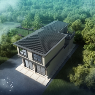自建房鸟瞰