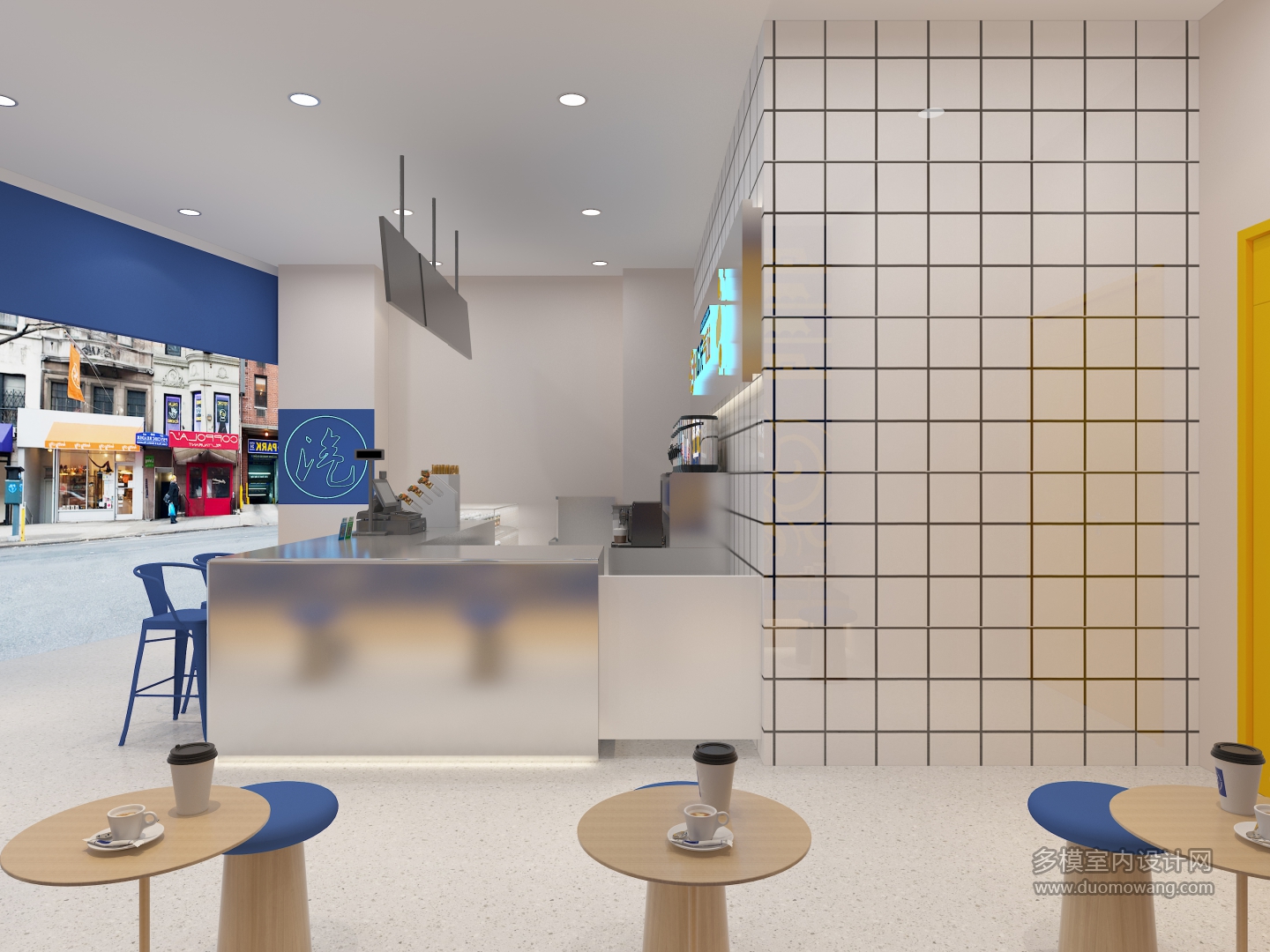 奶茶店室内2