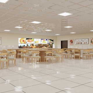 现代食堂大图