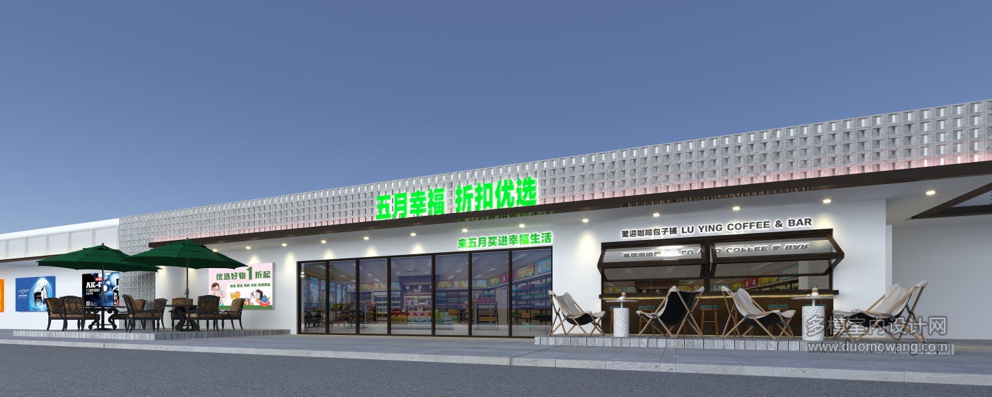 0410厦门象屿店平面布局外立面2-bxs 6981
