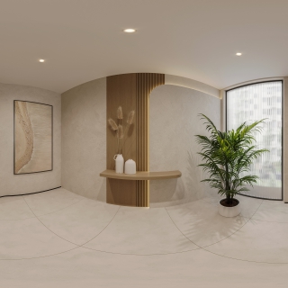 现代三楼电梯房全景