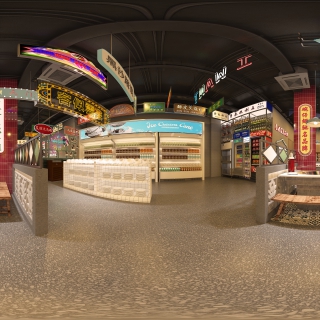 火锅店中厅