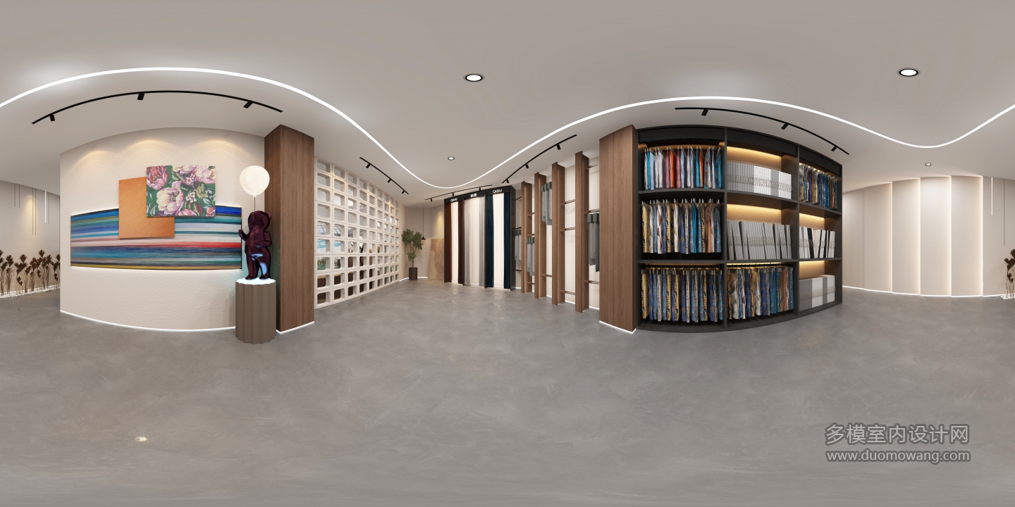 软装展示区全景