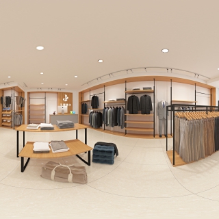 千禧骄子服装店 全景