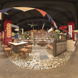 火锅店大厅