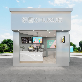 奶茶店门头
