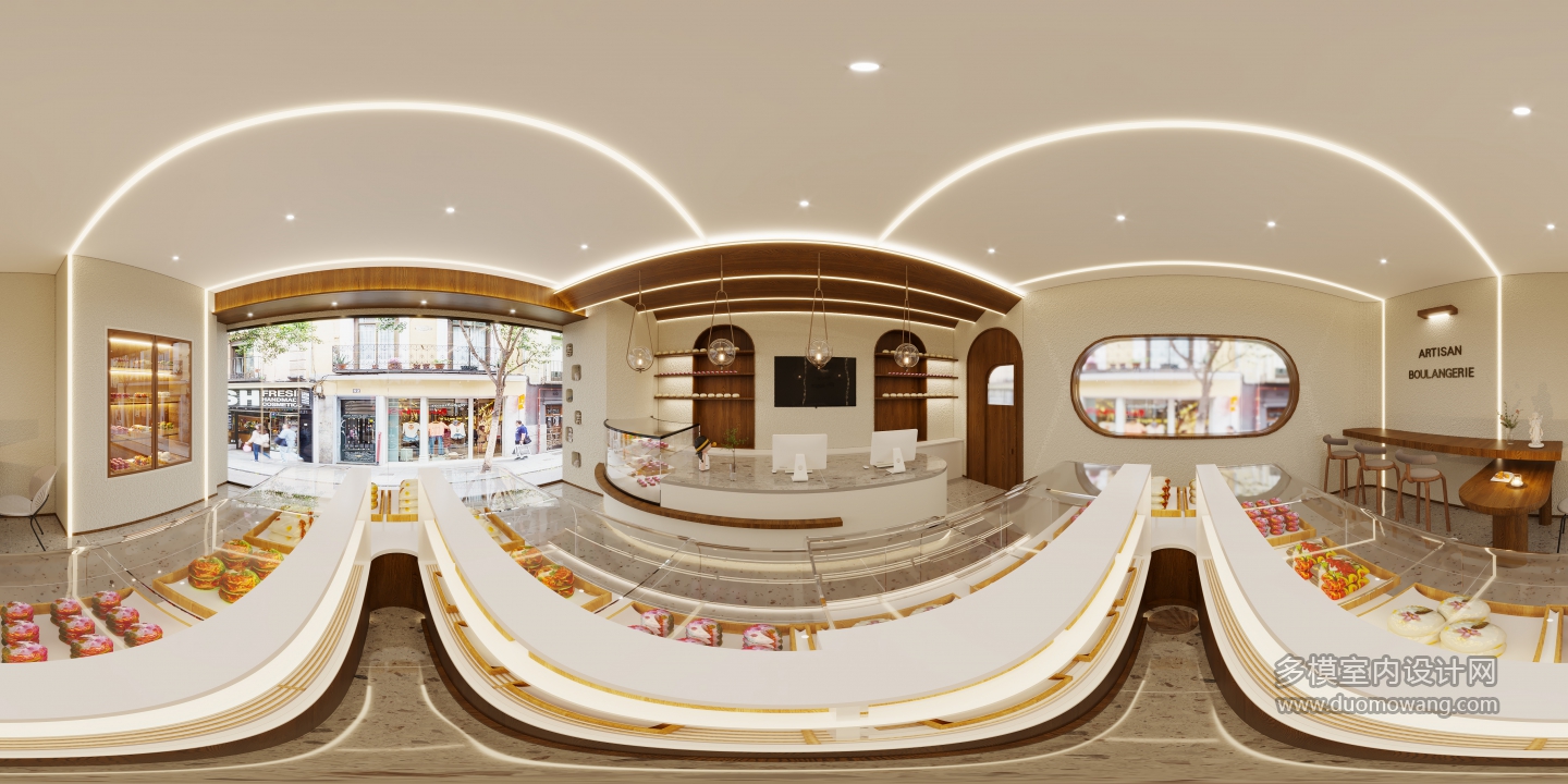 现代面包店