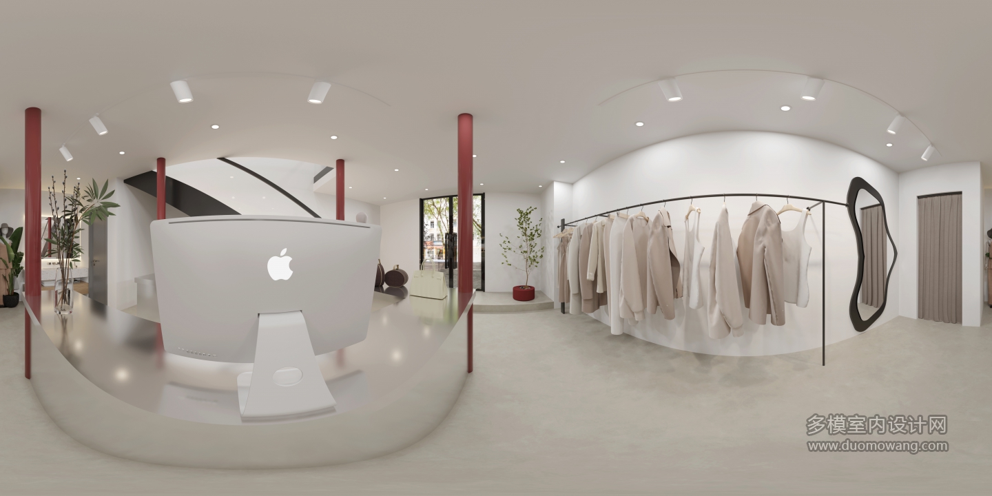 服装店1楼全景