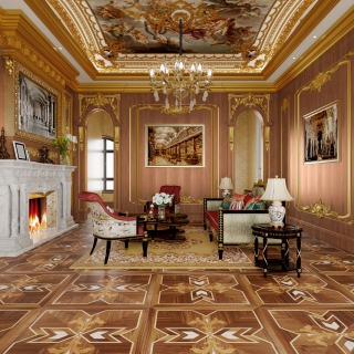 法式别墅客厅