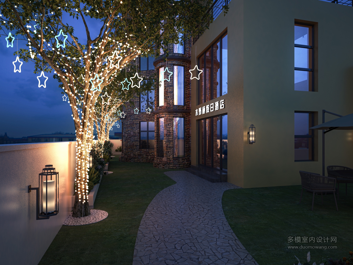 庭院透视3