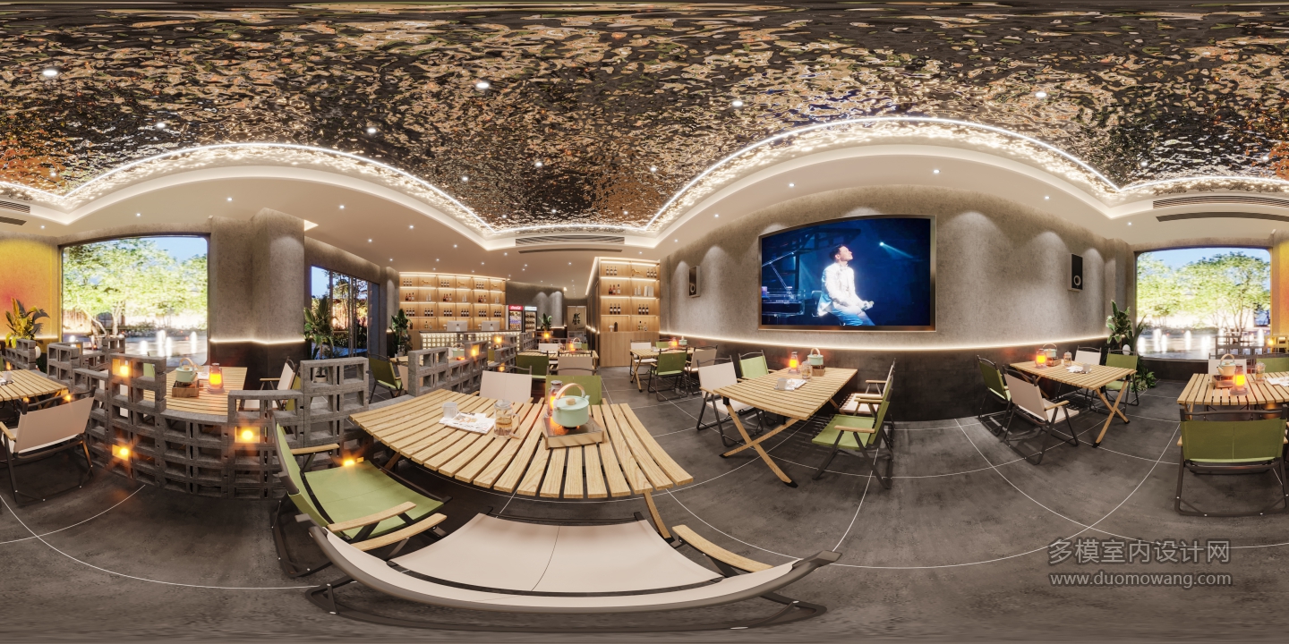 工业风烧烤店6