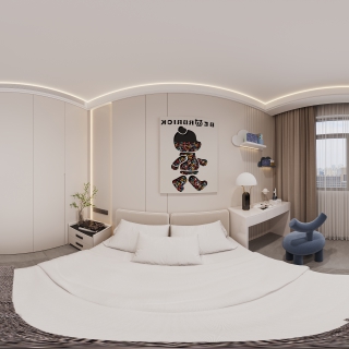 次卧1全景