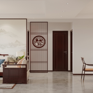 新中式沙发面