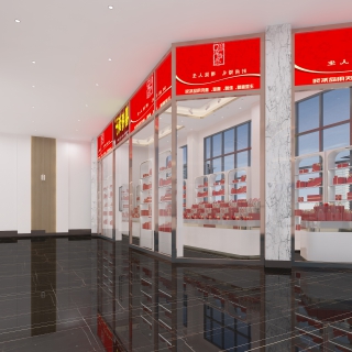 现代大酒店后庭