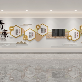 办公室背景墙文化墙 (5)
