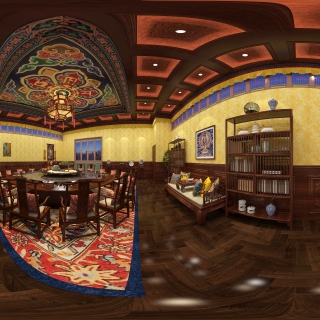 藏式餐厅包厢