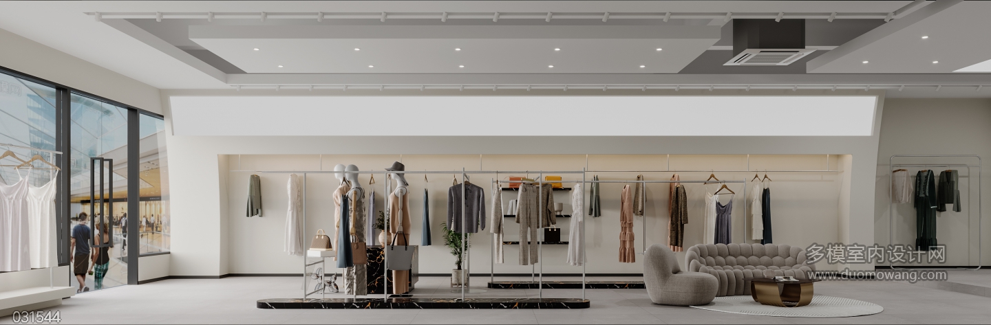 服装店特写