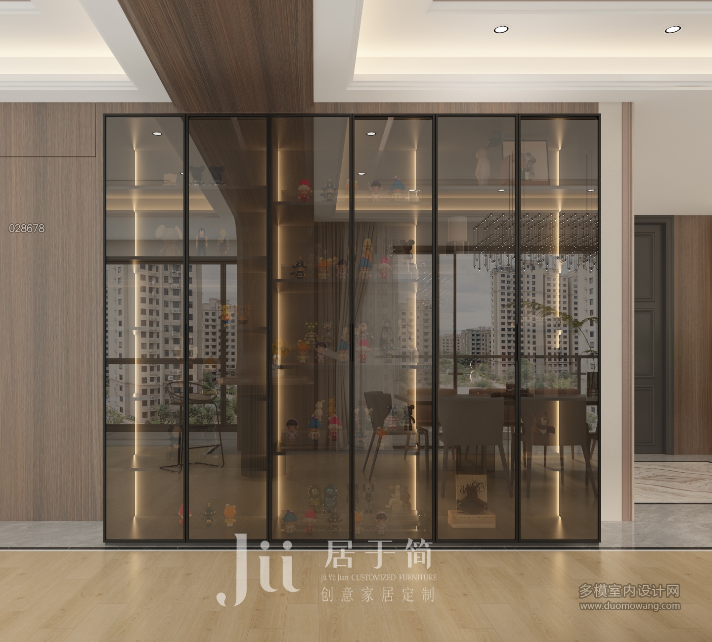 客厅展示柜