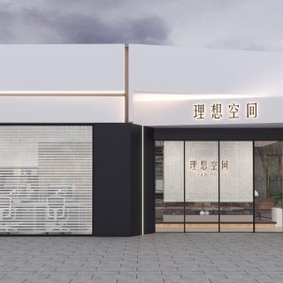白 门头