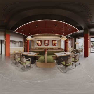 现代一层餐厅角度1