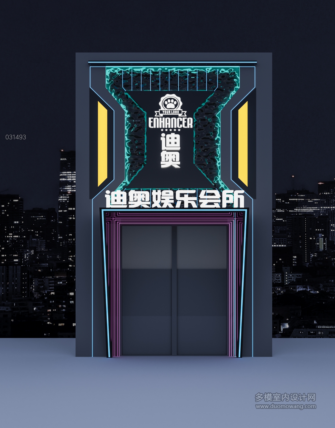 现代门头