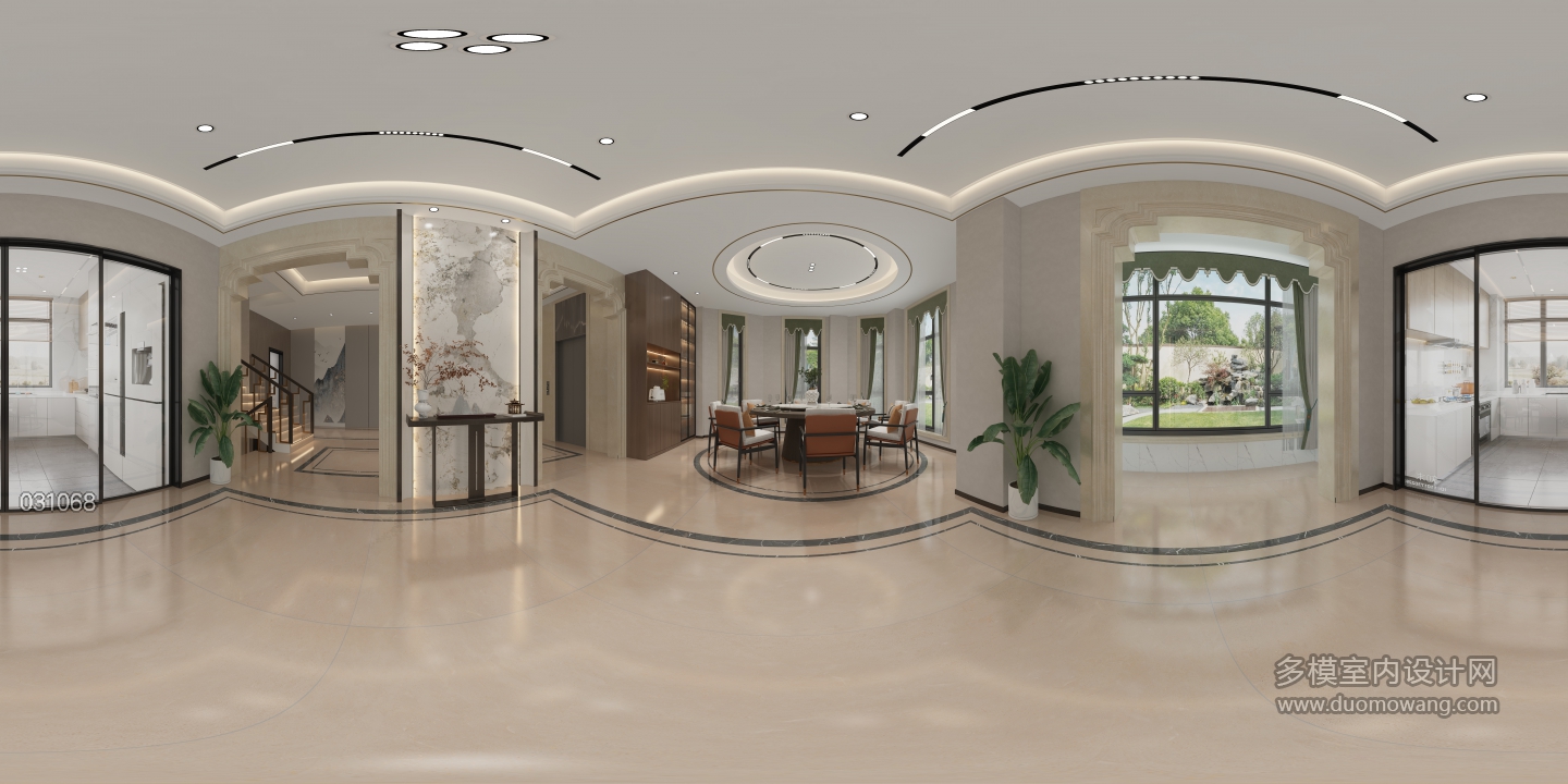 新中式餐厅360
