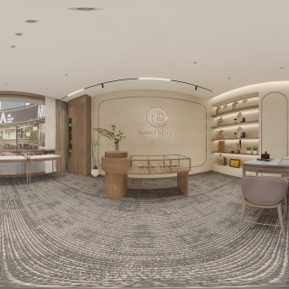 新中式珠宝店前台