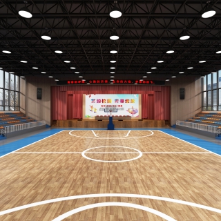 现代篮球馆