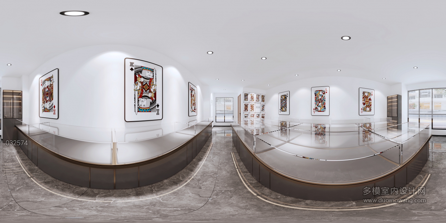 现代展厅全景 拷贝