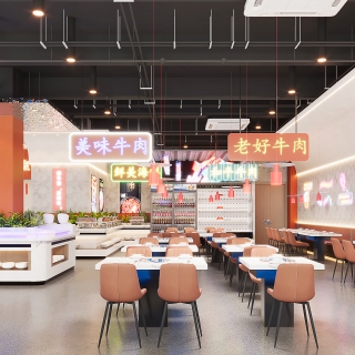 工业火锅店